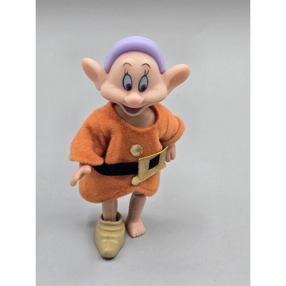 Disney Simba Toys Snow White and 6 Dwarves Vintage Toys Grumpy, Sleepy, Dopey - Picture 12 of 16